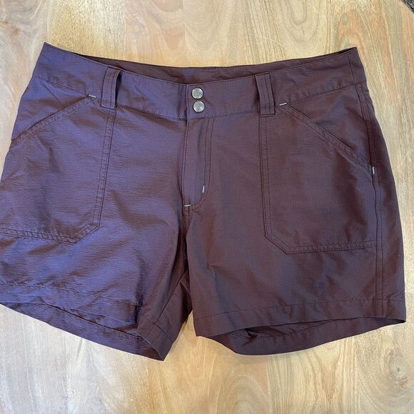 Patagonia Brown Borderless Shorts 5" Inseam Nylon Size 12 - Picture 6 of 6